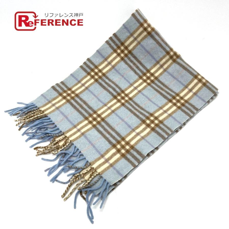 BURBERRY バーバリー チェック 新タグ/フリンジ ファッション