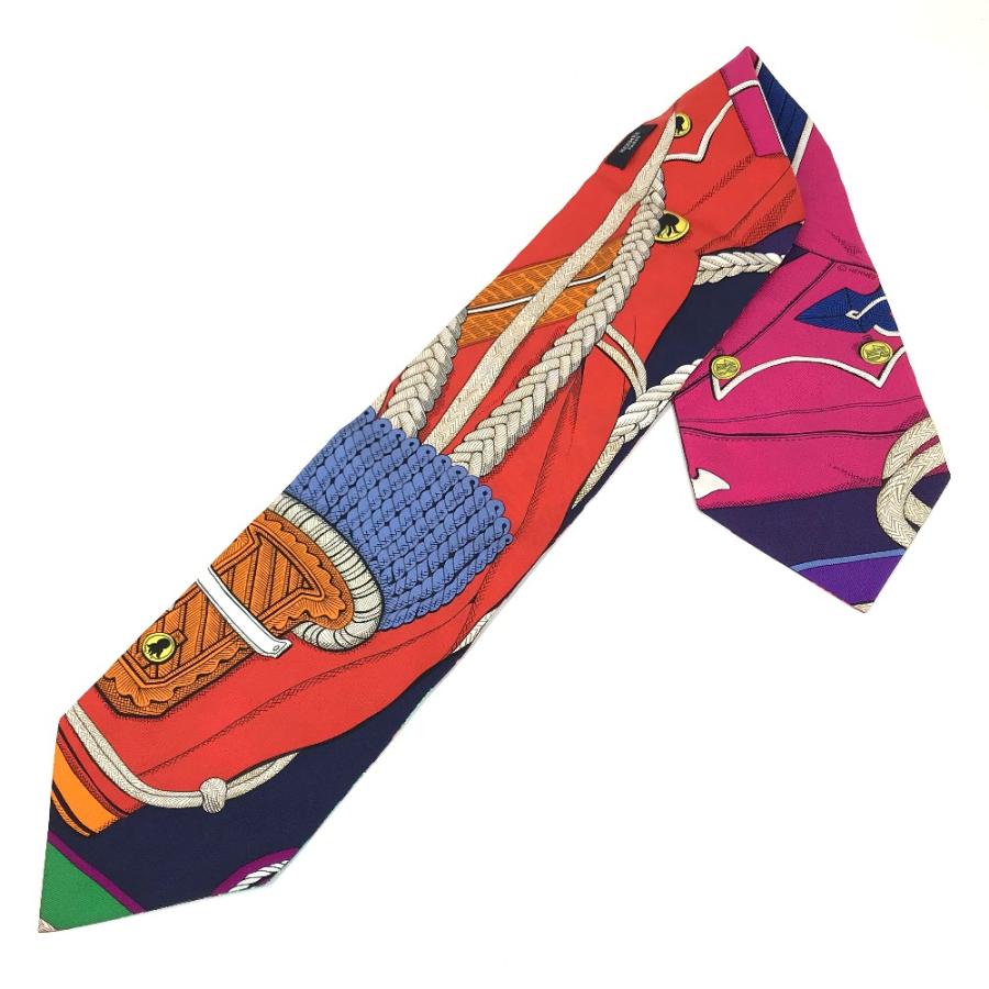 HERMES エルメス レオパード バタフライ ファッション小物 ツイリー スカーフ シルク グリーン レディース【中古】新品同様 | HERMES | 03