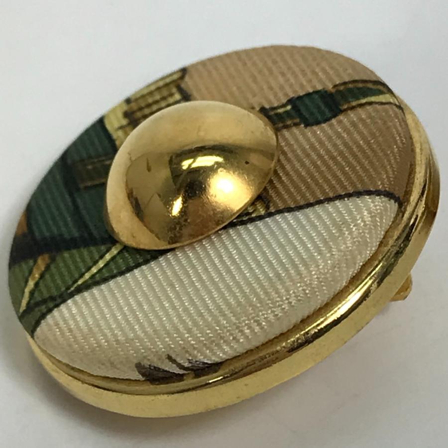 HERMES エルメス ラウンド型 小物 アクセサリー イヤリング GP ゴールド×マルチカラー レディース【中古】 | HERMES | 06