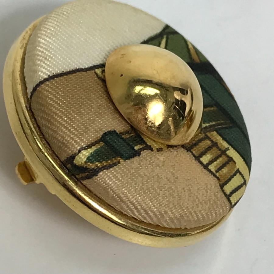 HERMES エルメス ラウンド型 小物 アクセサリー イヤリング GP ゴールド×マルチカラー レディース【中古】 | HERMES | 07