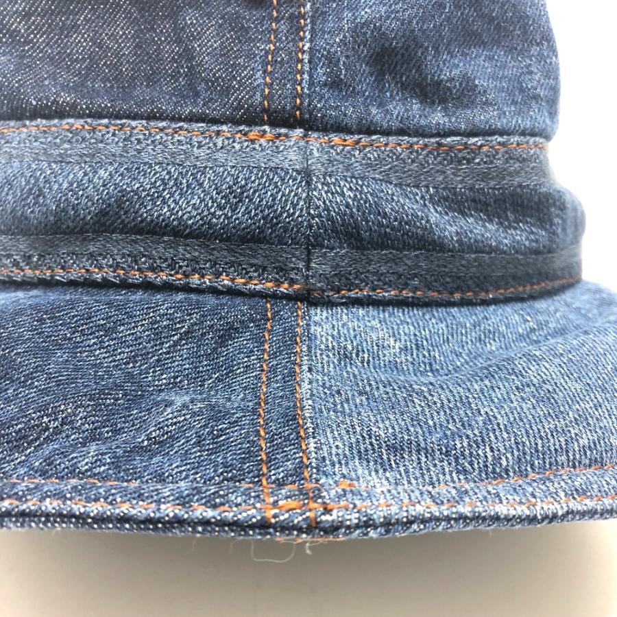 Dior ディオール 11DPD923A130 ロゴ パッチワーク バケットハット 帽子/アパレル ハット デニム ブルー レディース【中古】 |  | 08
