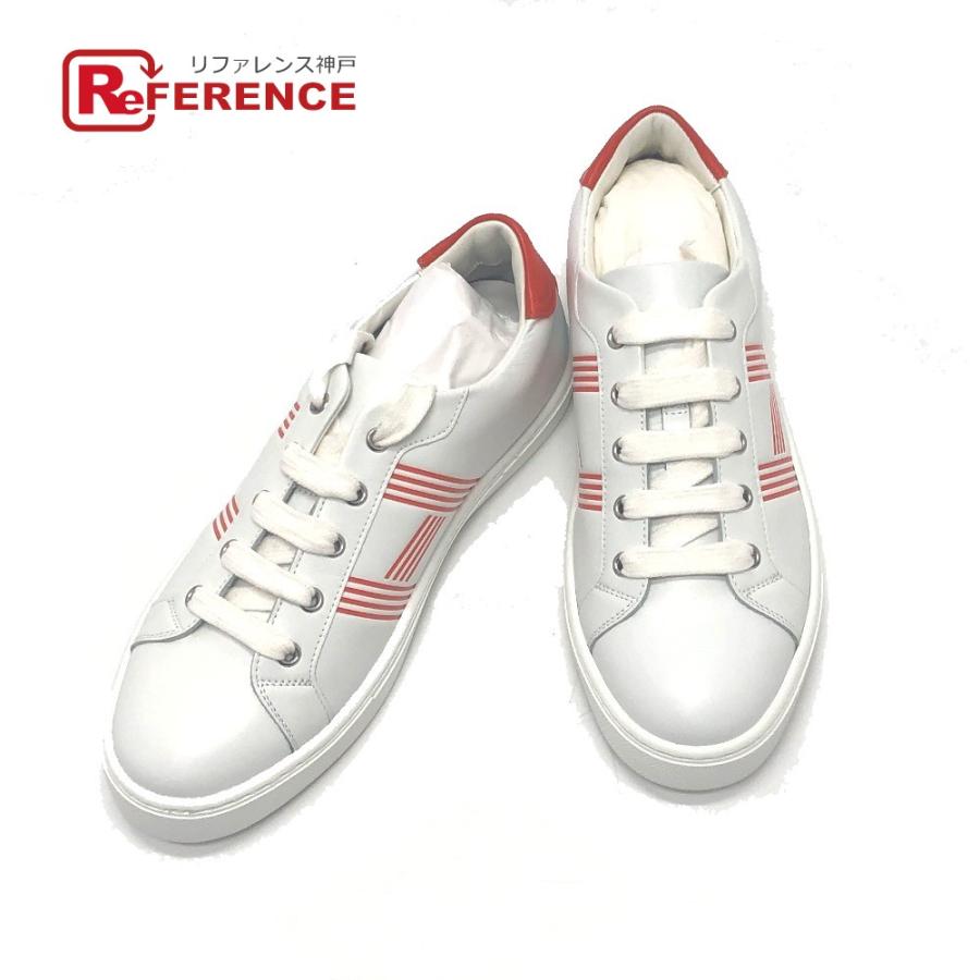 HERMES エルメス アヴァンタージュ 2020SS スポーツシューズ スニーカー レザー ホワイト レディース【中古】未使用 | HERMES