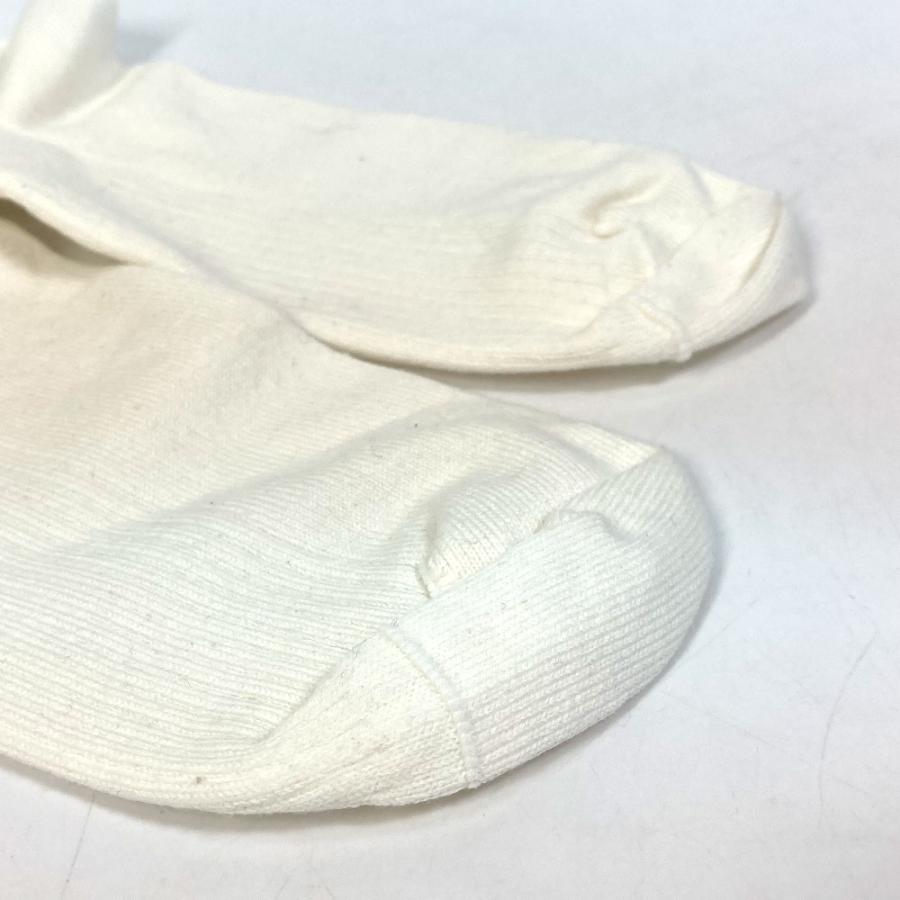 CELINE セリーヌ ロゴ エンブロイダリー ミドルライズ アスレチックソックス 靴下 コットン ホワイト レディース【中古】未使用 | CELINE | 04