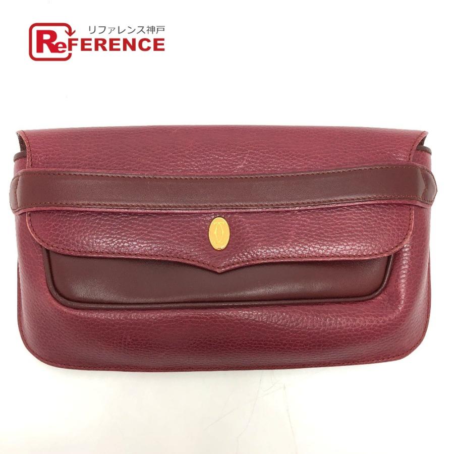 Cartier カルティエ マストライン バニティバッグ セカンドバッグ ポーチ Cartier カルティエ マストライン バニティバッグ セカンド