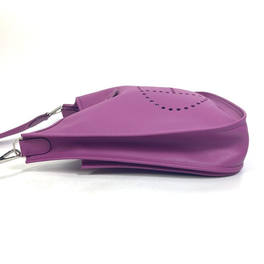 HERMES エルメス Hロゴ パンチング エブリン3 GM 斜め掛け