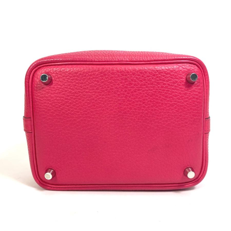 ⭐HERMES　美品　ピコタンロック18　ハンドバッグ　トリヨン　ローズ　ピンク エルメス ピコタンロック18/PM ローズサクラ トリヨンクレマンス