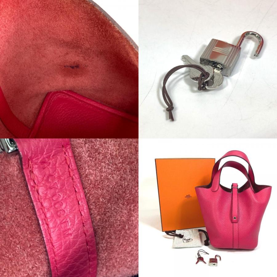 HERMES エルメス ピコタンロック PM 18 ハンドバッグ トリヨン  