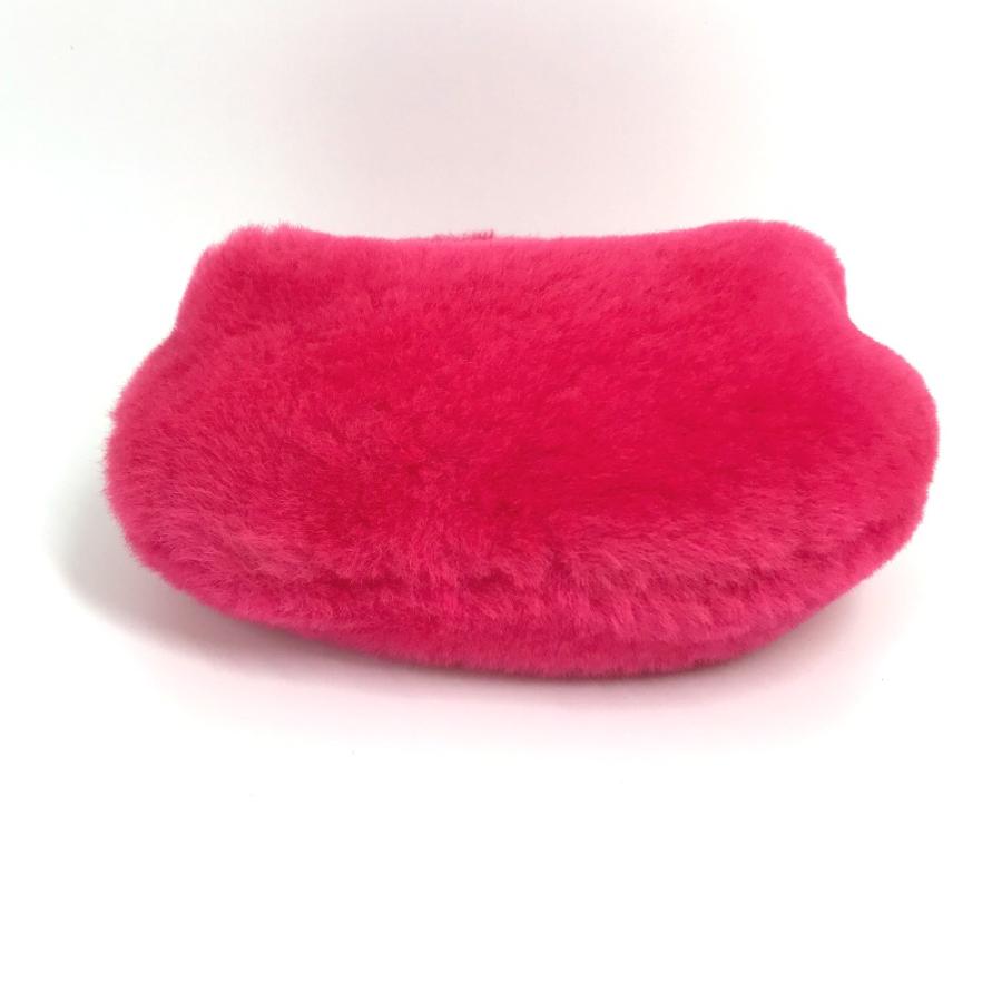 BOTTEGA VENETA ボッテガヴェネタ ミニザジョディファー ハンドバッグ フェイクファー ピンク レディース【中古】美品 |  | 03