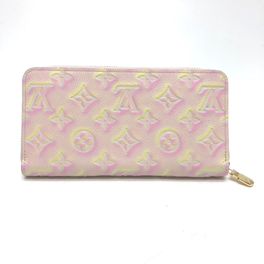 LOUIS VUITTON ルイヴィトン M81299 モノグラムアンプラント ジッピーウォレット 長財布 レディース【中古】美品 | LOUIS VUITTON | 01