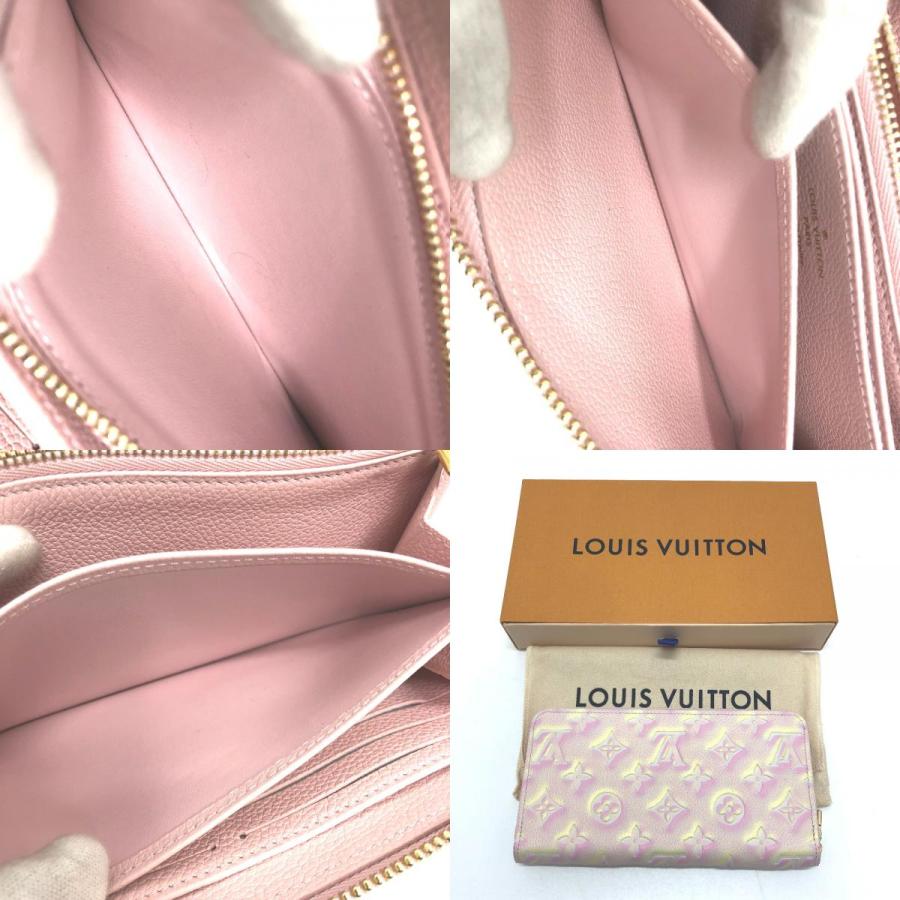 LOUIS VUITTON ルイヴィトン M81299 モノグラムアンプラント ジッピーウォレット 長財布 レディース【中古】美品 | LOUIS VUITTON | 09