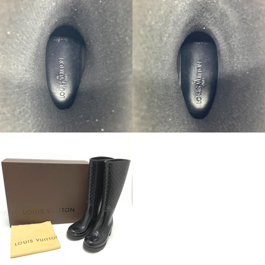LOUIS VUITTON ルイヴィトン モノグラム スプラッシュライン ロングブーツ 長靴 レインブーツ レインシューズ レディース【中古】 | LOUIS VUITTON | 09