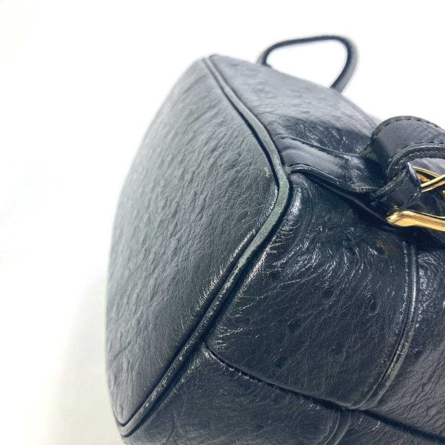 VERSACE ヴェルサーチ サンバースト リュックサック レザー ブラック レディース【中古】 |  | 06