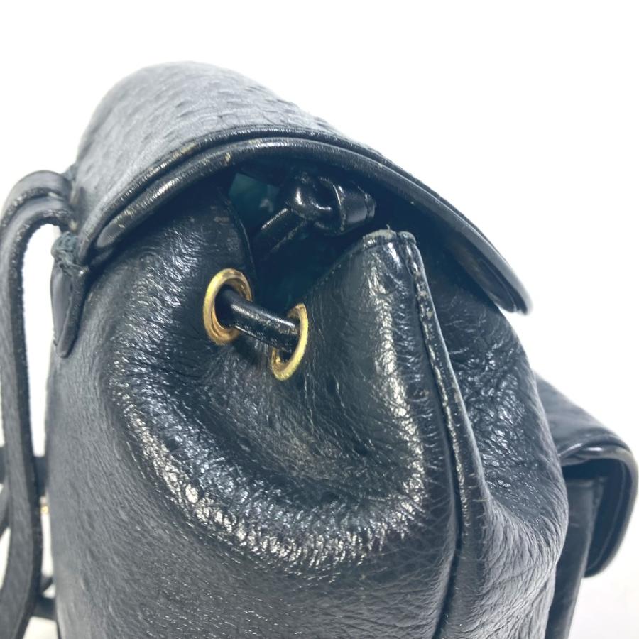 VERSACE ヴェルサーチ サンバースト リュックサック レザー ブラック レディース【中古】 |  | 08