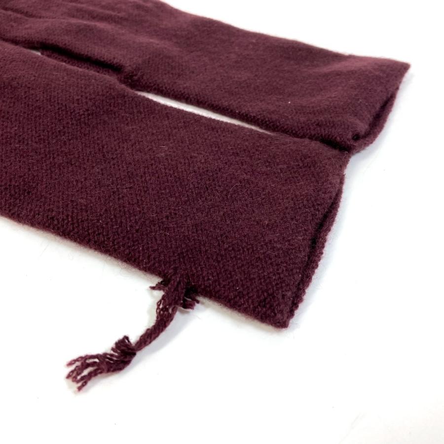 HERMES エルメス アパレル 手袋 グローブ カシミヤ ボルドー レディース【中古】 | HERMES | 04