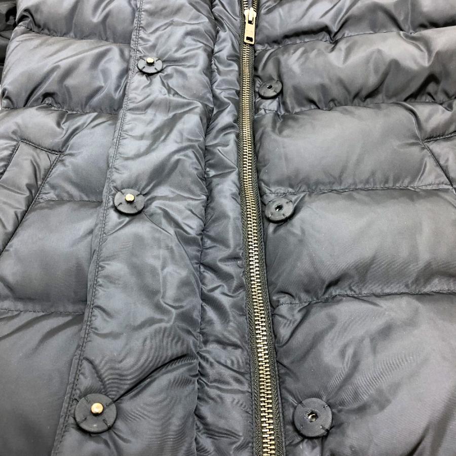 PRADA プラダ ファー ダウンジャケット ダウン ネイビー レディース【中古】 | PRADA | 02