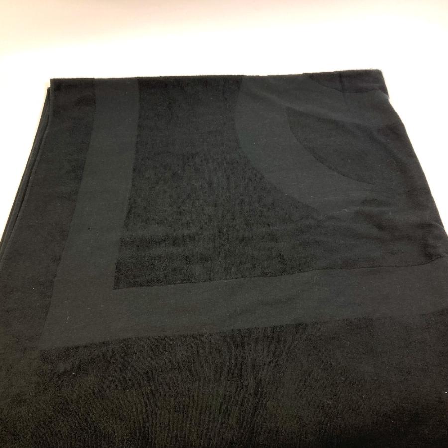 CHANEL シャネル CC ココマーク ビーチタオル ブランケット コットン ブラック レディース【中古】 | CHANEL | 05