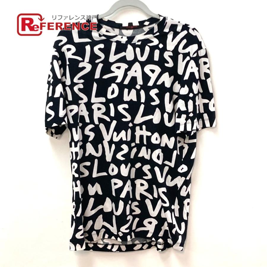 LOUIS VUITTON ルイヴィトン グラフィティ スティーブン スプラウス 半袖シャツ コットン ブラック メンズ【中古】  :E-230215-9:リファレンス コレクション - 通販 - Yahoo!ショッピング
