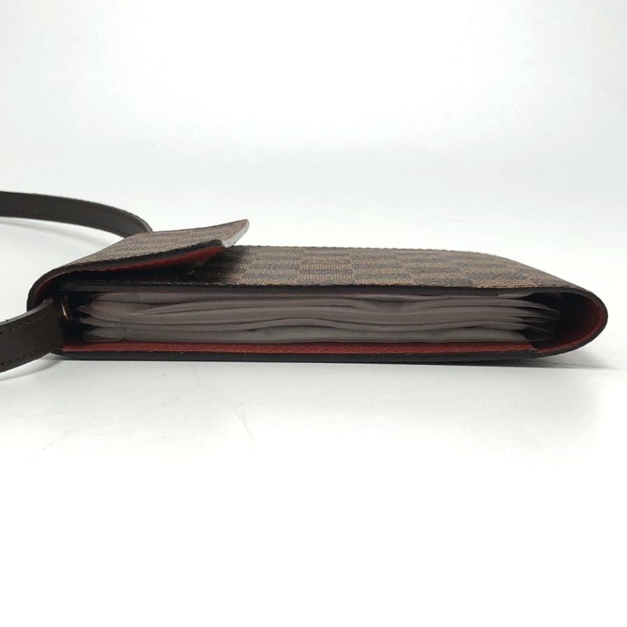 LOUIS VUITTON ルイヴィトン N62935  ダミエ CDケース DVD 斜め掛け ショルダーバッグ ダミエキャンバス ブラウン ユニセックス【中古】 | LOUIS VUITTON | 03