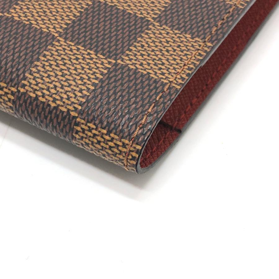 LOUIS VUITTON ルイヴィトン N62935  ダミエ CDケース DVD 斜め掛け ショルダーバッグ ダミエキャンバス ブラウン ユニセックス【中古】 | LOUIS VUITTON | 04
