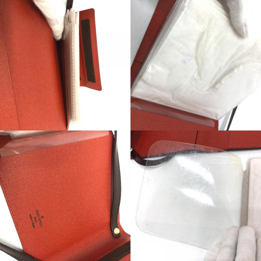 LOUIS VUITTON ルイヴィトン N62935  ダミエ CDケース DVD 斜め掛け ショルダーバッグ ダミエキャンバス ブラウン ユニセックス【中古】 | LOUIS VUITTON | 09