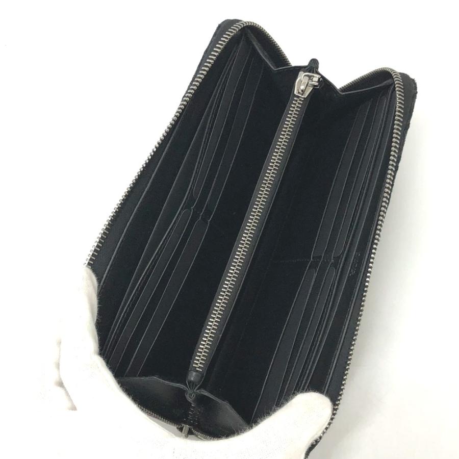 Dior ディオール トロッター オブリーク ラウンドファスナー 長財布 キャンバス ネイビー レディース【中古】 |  | 07