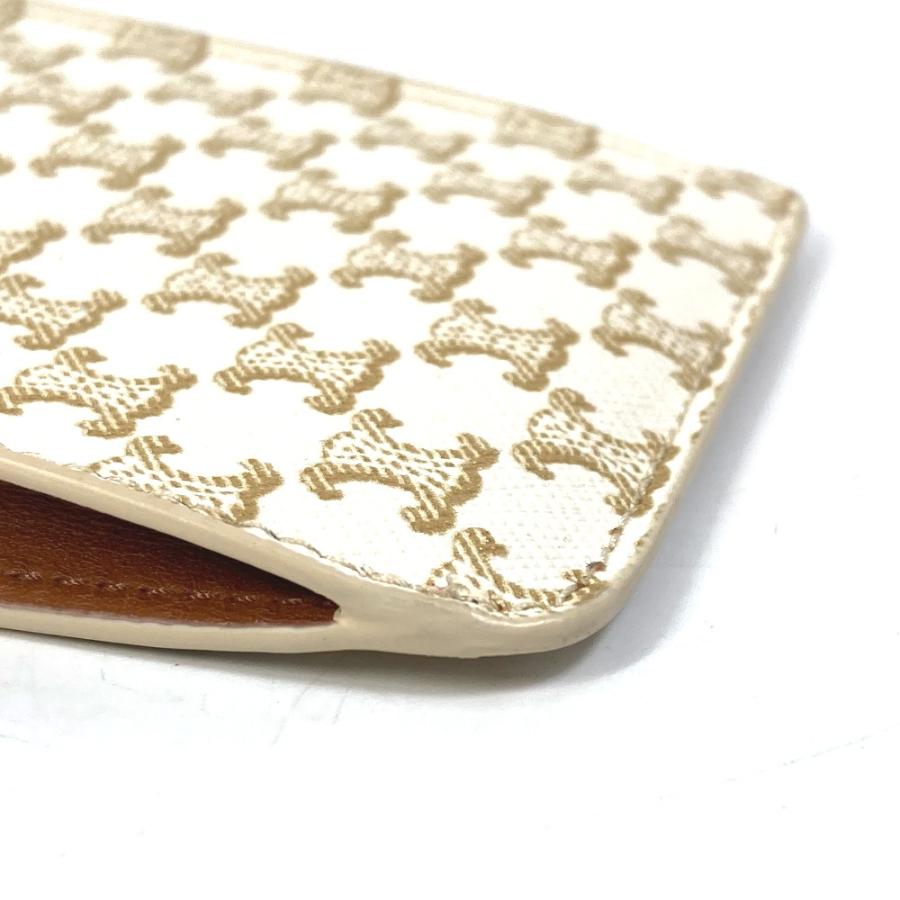 CELINE セリーヌ 10G332CQD.01TA トリオンフ  フォンケース フラップ付きモバイルポーチ ショルダーバッグ  スマートフォンケース 【中古】 | CELINE | 06