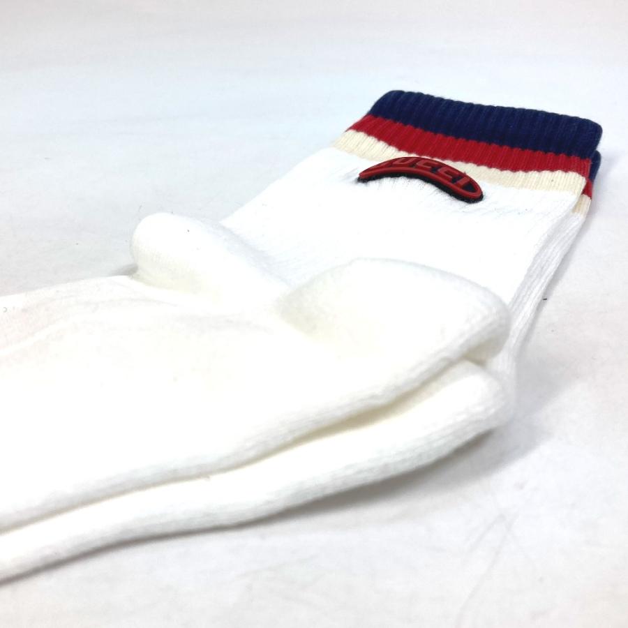 GUCCI グッチ 534937 GG柄 シェリーライン ソックス ペア セット 靴下 コットン ホワイト レディース【中古】未使用 | GUCCI | 07