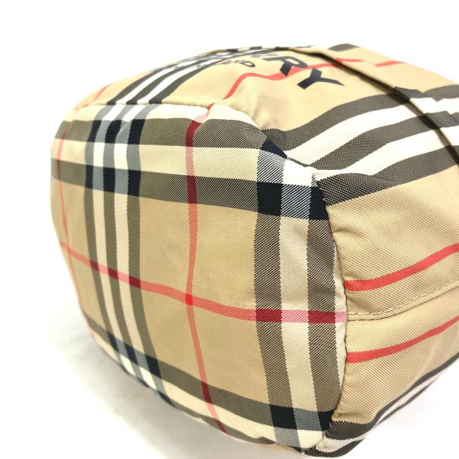 BURBERRY（バーバリー） チェック 巾着 メイクポーチ ハンドバッグ