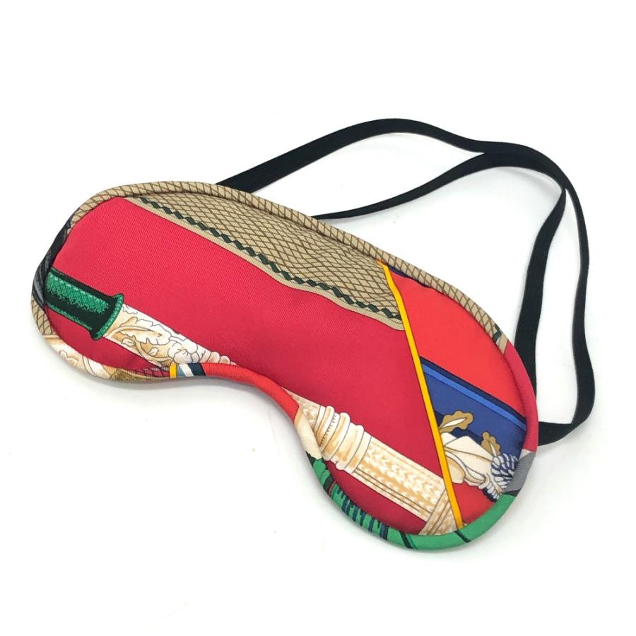 HERMES エルメス 睡眠グッズ アイマスク シルク マルチカラー ユニセックス【中古】新品同様 | HERMES