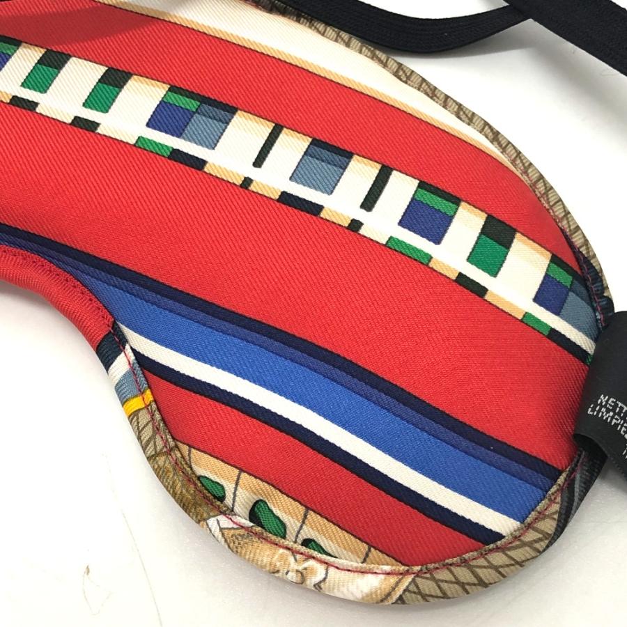 HERMES エルメス 睡眠グッズ アイマスク シルク マルチカラー ユニセックス【中古】新品同様 | HERMES | 05