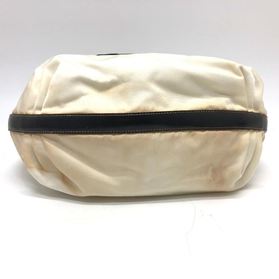 PRADA プラダ ロゴ ワンショルダー ショルダーバッグ ナイロン ホワイト レディース【中古】 | PRADA | 03