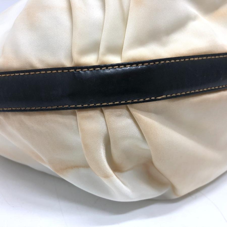 PRADA プラダ ロゴ ワンショルダー ショルダーバッグ ナイロン ホワイト レディース【中古】 | PRADA | 04