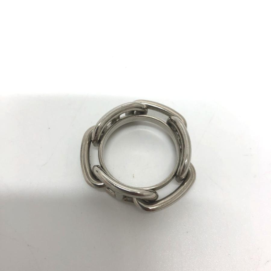 HERMES エルメス シェーヌダンクル ファッション小物 アクセサリー スカーフリング メタル シルバー レディース【中古】 | HERMES | 01