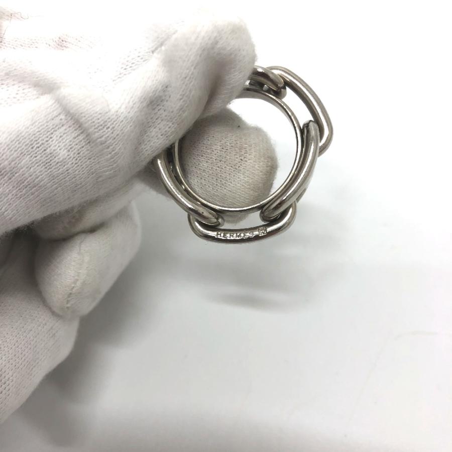 HERMES エルメス シェーヌダンクル ファッション小物 アクセサリー スカーフリング メタル シルバー レディース【中古】 | HERMES | 02