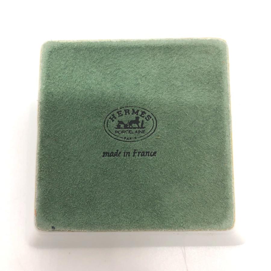 HERMES エルメス アッシュトレイ ケリードール ミニトレイ 小物入れ 灰皿 陶器 ホワイト ユニセックス【中古】新品同様 | HERMES | 01