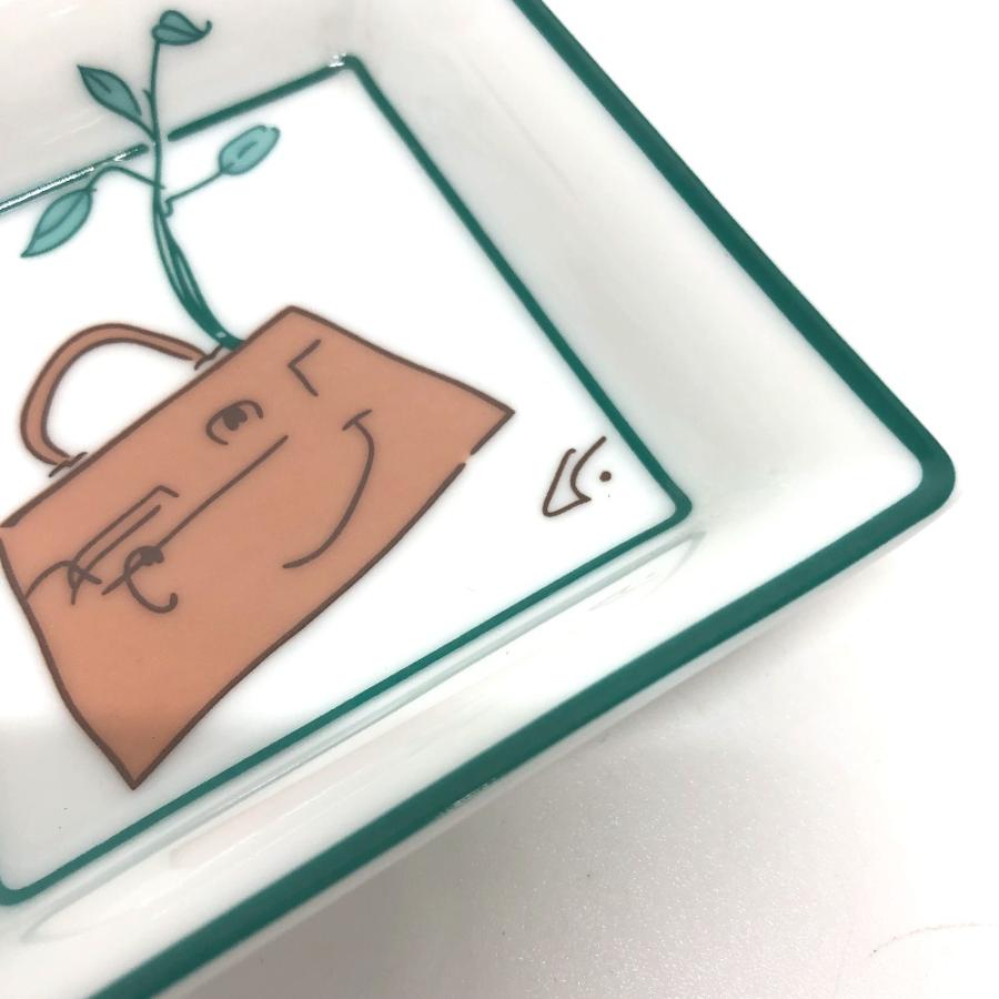 HERMES エルメス アッシュトレイ ケリードール ミニトレイ 小物入れ 灰皿 陶器 ホワイト ユニセックス【中古】新品同様 | HERMES | 05