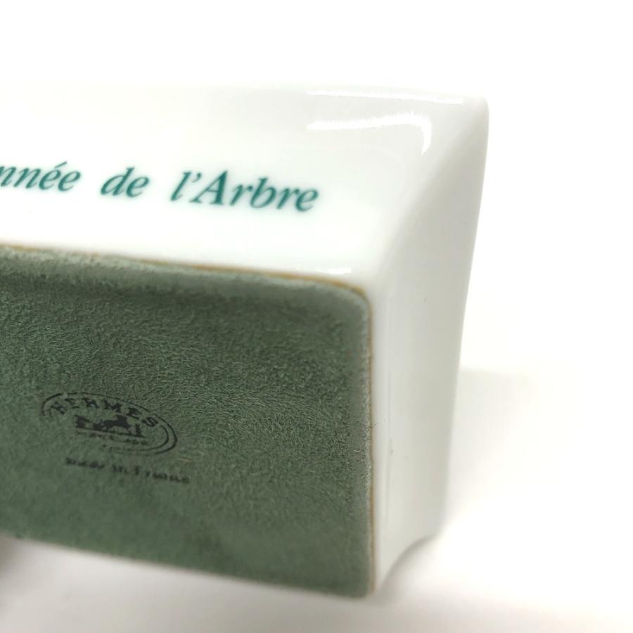 HERMES エルメス アッシュトレイ ケリードール ミニトレイ 小物入れ 灰皿 陶器 ホワイト ユニセックス【中古】新品同様 | HERMES | 07