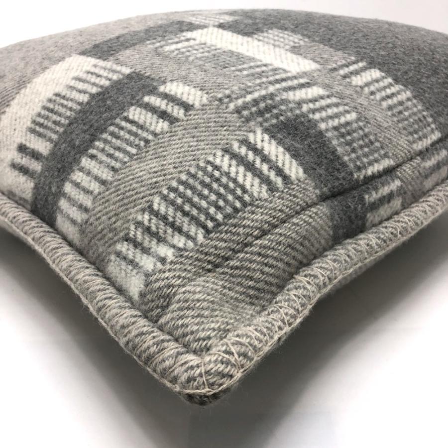 HERMES エルメス ピロー インテリア クッション ウール/カシミヤ グレー レディース【中古】 | HERMES | 07