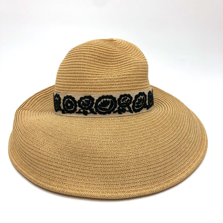 dior つば広ハット