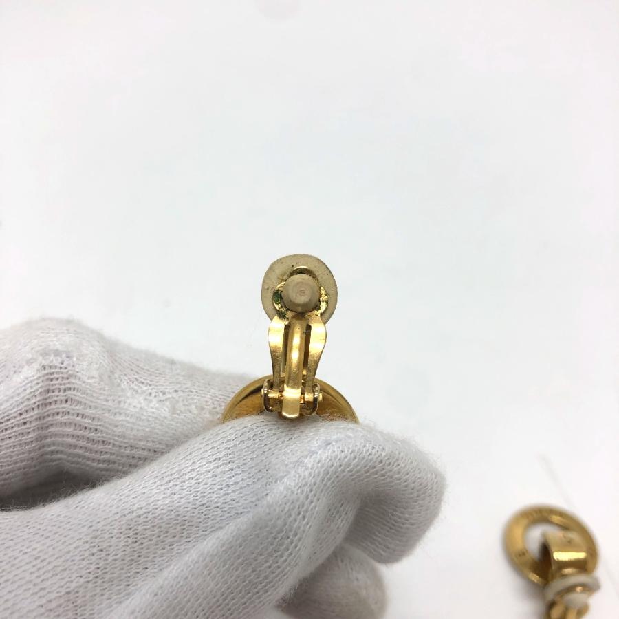 CELINE セリーヌ ヴィンテージ サークルロゴ アクセサリー イヤリング GP ゴールド レディース【中古】 | CELINE | 03