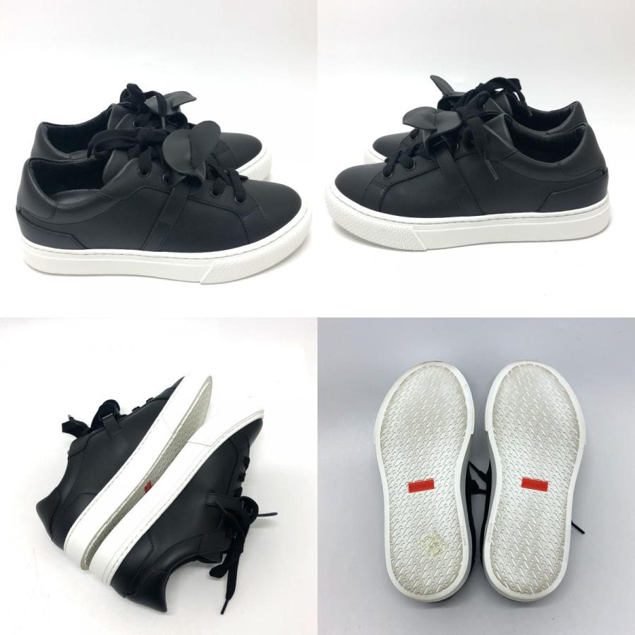 HERMES エルメス デイ ケリーバックル スニーカー レザー ブラック レディース【中古】 | HERMES | 08