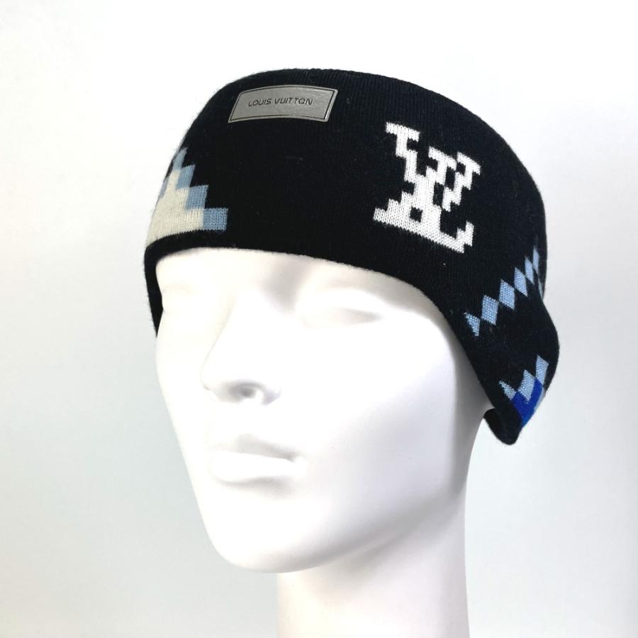 LOUIS VUITTON ルイヴィトン M77991 ヘアアクセサリー バンド LV スノー ヘアバンド ヘアバンド ヘッドバンド イヤーマフ【中古】 | LOUIS VUITTON | 08
