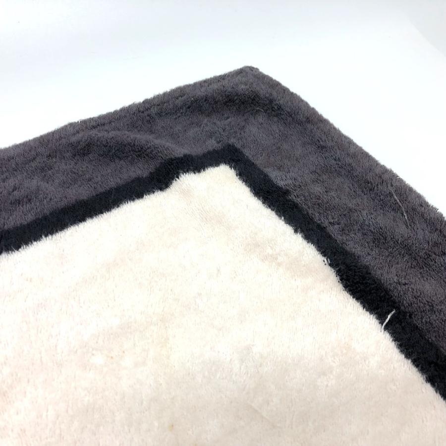 HERMES エルメス シマウマ タオルケット ひざ掛け ブランケット コットン ブラック ユニセックス【中古】 | HERMES | 05