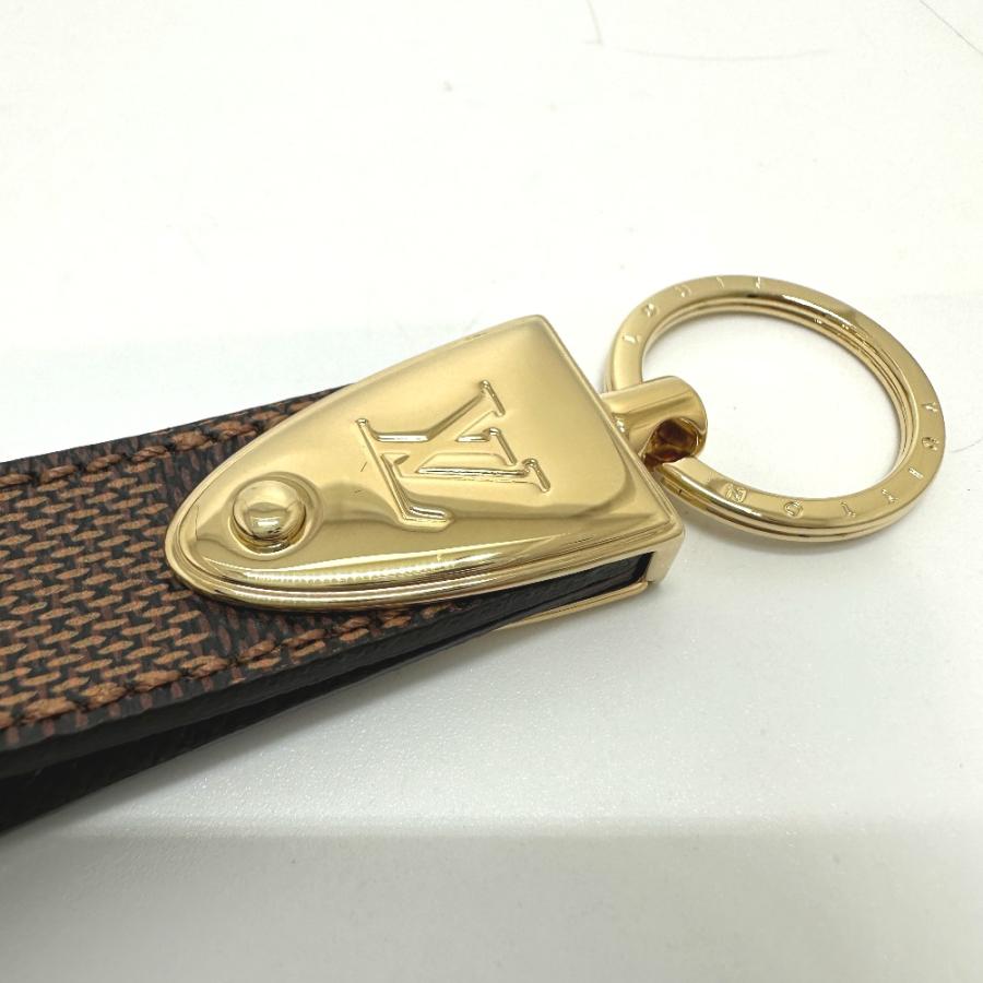LOUIS VUITTON ポルトクレドラゴンヌ エベヌ ダミエ キーホルダー LOUIS VUITTON（ルイ・ヴィトン） M65050 ダミエ ポルトクレ