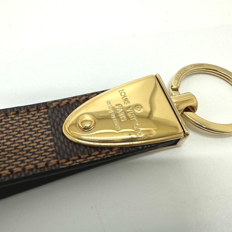 ルイヴィトン ポルトクレ・ドラゴンヌ キーリング キーホルダー ダミエ VUITTON ポルトクレ ドラゴンヌ 黒 ダミエ キーリング - メルカリ