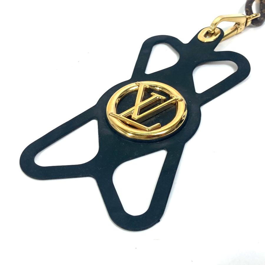 LOUIS VUITTON ルイヴィトン M68382 モノグラム LVロゴ フォンホルダー ルイーズ スマホケース iPhoneケース ラバー ブラウン【中古】 | LOUIS VUITTON | 02