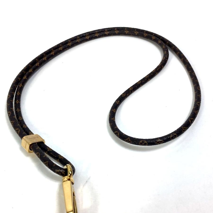 LOUIS VUITTON ルイヴィトン M68382 モノグラム LVロゴ フォンホルダー ルイーズ スマホケース iPhoneケース ラバー ブラウン【中古】 | LOUIS VUITTON | 08