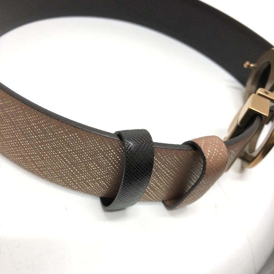 Salvatore Ferragamo サルヴァトーレフェラガモ ガンチーニ ファッション小物 ベルト レザー ベージュ系 メンズ【中古】 |  | 07