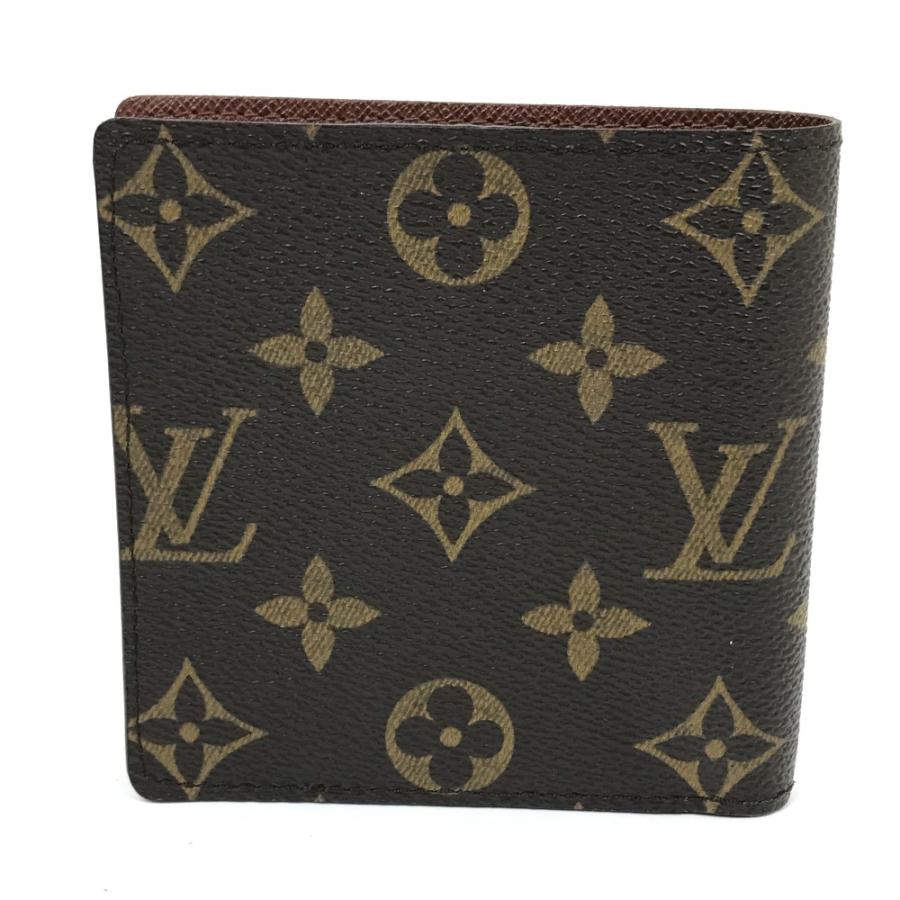 LOUIS VUITTON ルイヴィトン M61675 モノグラム ポルトフォイユ・マルコ 短財布 2つ折り財布 メンズ【中古】 | LOUIS VUITTON | 01