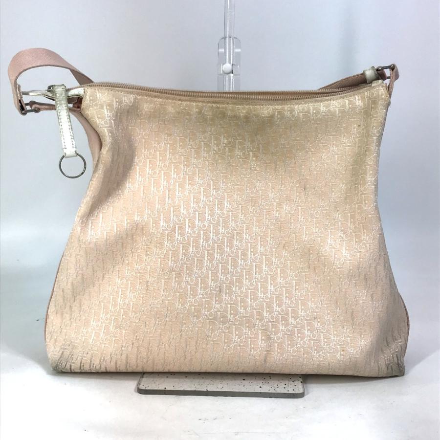 Dior ディオール トロッター カバン 斜め掛け ショルダーバッグ キャンバス ピンク レディース【中古】 |  | 01